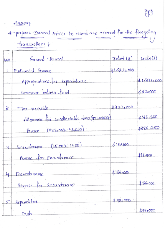 Answoro *preparc Journal Entries to record and account for the foregoing transactions & SNO Dobit (6) creada (6) $1,944.000 G