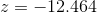 2 = -12.464