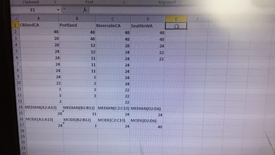 Alignment Font Clipboard E1 RiversideCA SeattleWA 48 Portland 1 OklandCA 48 48 24 48 48 28 12 12 28 24 24 24 24 24 24 24 24 2