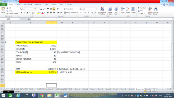 OND - Microsoft Excel (Product A File Home Insert Page Layout Formulas Data Review View Add-Ins - Cut AutoSum A A Wrap Text C