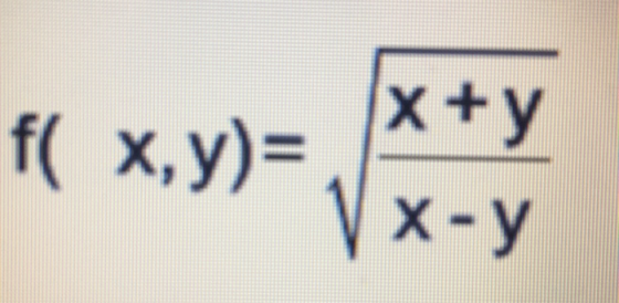 f(x, y) = x+y X-у