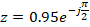z = 0.95e13