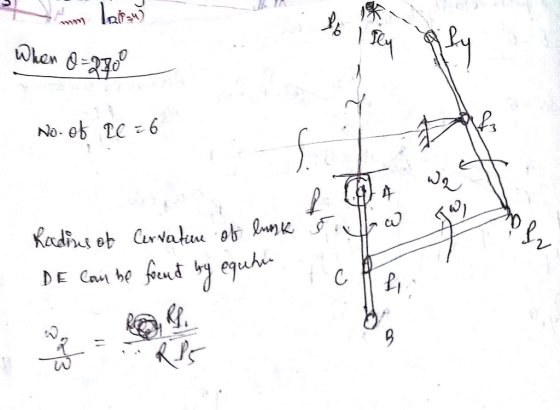 ! Po l Fly kем 0 -2° No. of DC = 6 5 Radius of Curvature of lunk DE Can be found by equihin