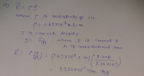 a) J Cent denzity