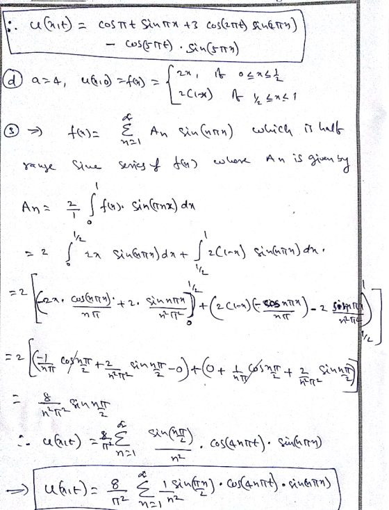1: cart) = costit Sintix t3 cos(at) sine in) - Cosoitt) sin(57) @ aza, uhid =foo - fan it oanst 1 [2(6x) of ₂4241 6 » fola 2