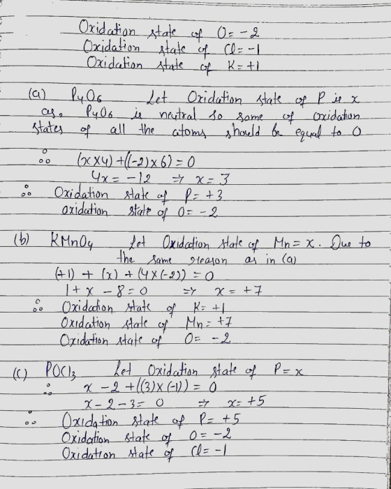 Oridaton staleofO-2 Oxidation Oxidation tale K Atate of C-1 (a) Oridafion 4takof Pi x. Let ia natral o game States of all the