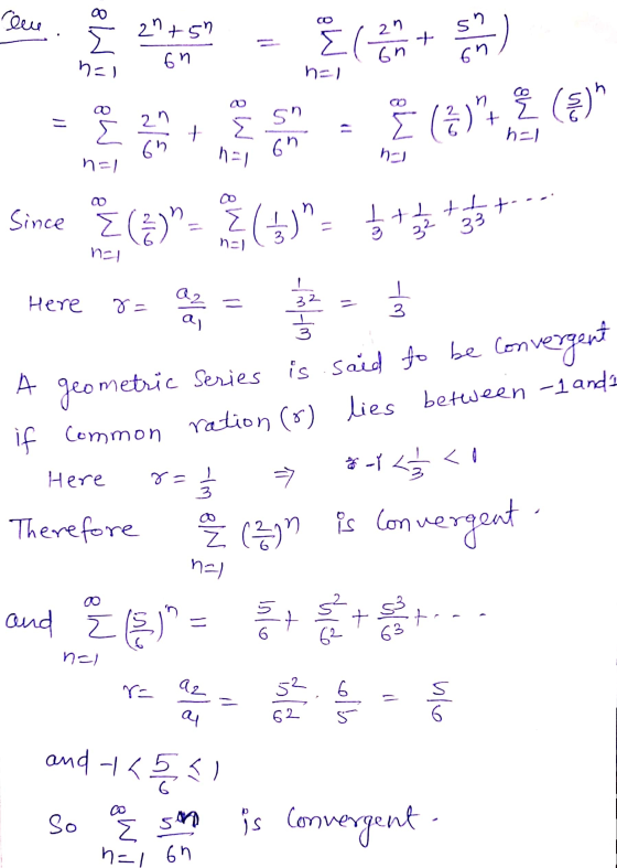 Sue 8N 2n+ 50 6n El 2n -fe 6n n=1 n=1 en Ĉ (2)+ 2 (E 2n Σ + 5 6n h=1 6 n=1 hal n=1 t- -- Since E (3)! = {(1) tttt 32 33