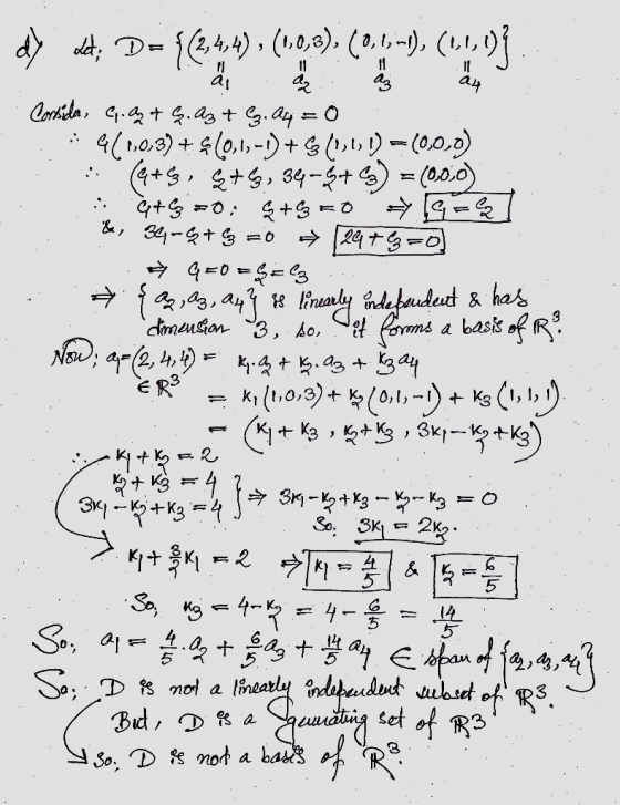 a basis .fR a2, a, 3