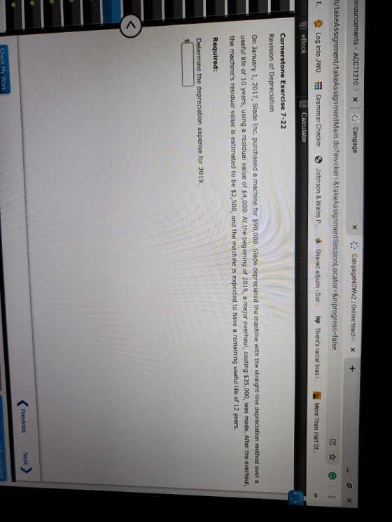 mnouncements - ACCT1210:F X Cengage X CengageNOWV2 Online teachin x + n/takeAssignment/takeAssignmentMain.do?invoker=&takeAss