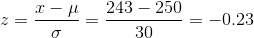 243-250 30 x-μ 0.23