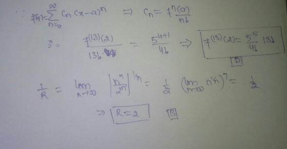 fil- Cncaman = Co=t? DL nㅎ (3) (a) 5ut 3))= 57 (3) 0 0 - Th 136 , lom lm on = 2 let COAU AR 100 DIR=2