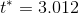 t^*=3.012