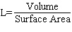 Volume Surface Area