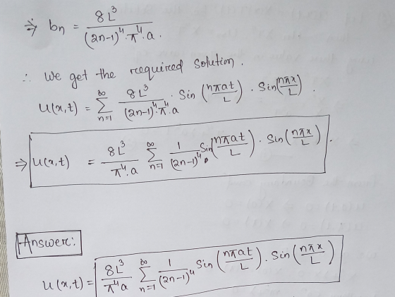 bon non We get the required solution. Sin (naat). Sinha Wast) = [ (2n-1). na with a sense that). Si (192) Answer: U (2,4)=Lat