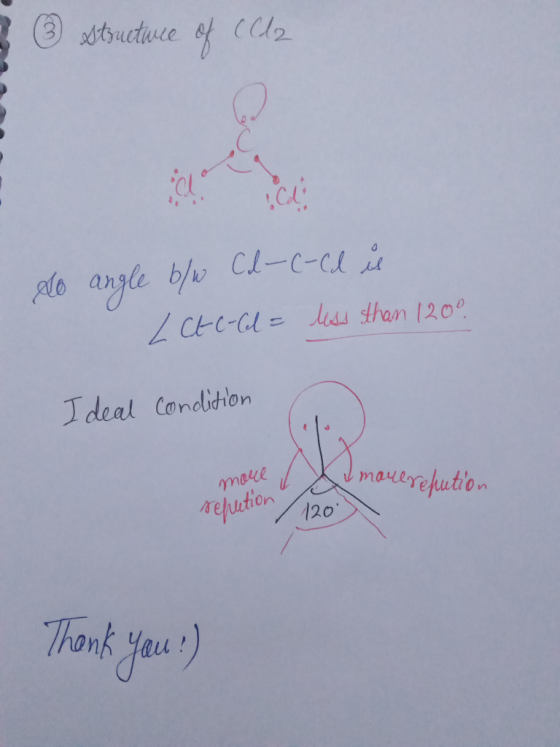 3 dtucture CCle plo angle blu Cl-c-c CEC-C=uss than 120 I deal Condidion maxerehution 120 mare Aehuiction Thank Your)