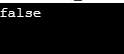false