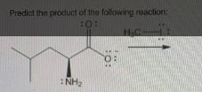 Predict the product of the following reaction :: 30: NH