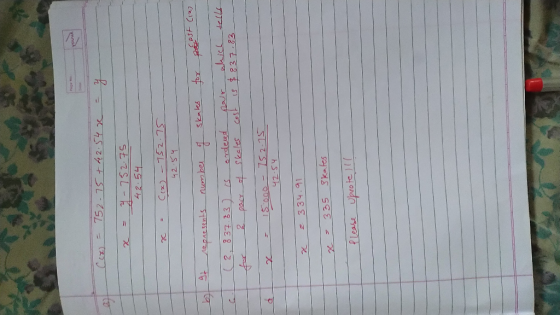 ((x) = 752 75+ 42.54 x = y x = 3-752.75 42.54 x = ((x) - 752.75 42.54 - b) represents number skates It of for pagost Cie (2 f