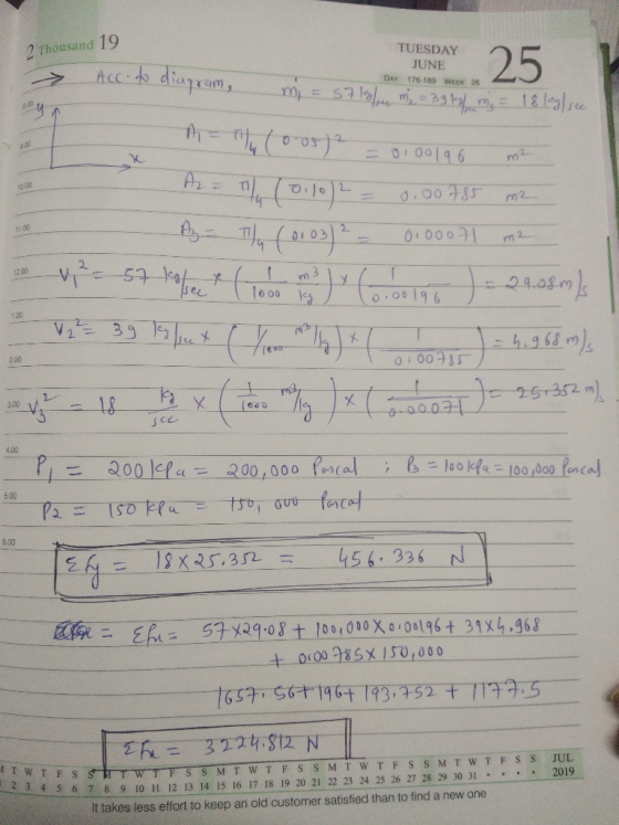 2 Thousand 19 TUESDAY JUNE DAY 176-189 WEEK 28 TUESDAY 2 Acc to diagram, m = s7 lgge me = 396 m₂ = 18 legl see 200 A x lley (