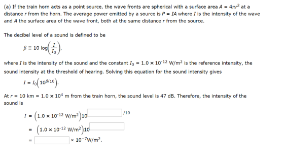 A train sounds its horn as it approaches an inters