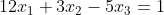 12.01 +3.12 - 5.13 = 1