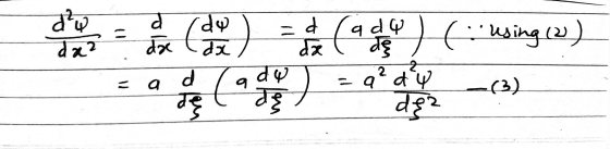 वर वर? व मर ।। (4) %3D dy dx d da ( १ a ) ( using (2) 2 dQ वह at dy वह 2 d - a (११) (3) पह