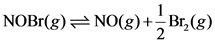 NOBr(9)=NO(g) + Br (8)