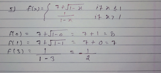 g f 하 도 = S 7 + 규 기 H o = flo) = f = 카 f(3) 스 ㅋ +1 = 8 F+여가 오 - 3