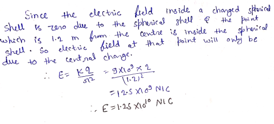 Since Shell is ano clue to the sphenic ghel ohich is electric fdd inside the changed stivaced the point henical fnom the Cent