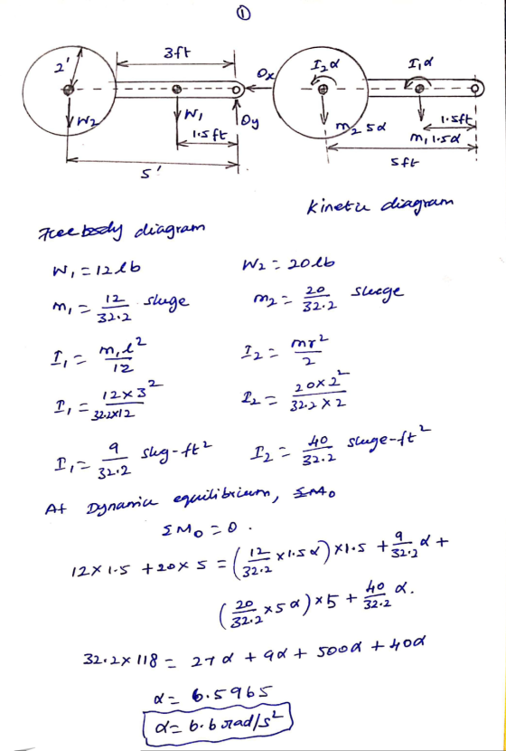 32.2 x 118 = 270 tax+ soodthod 3ft V 2 Id Ox Ni lisft Toy 250 1.5ft mil.50 ! sft s! Kinetu diagram free body diagram W2-20lb