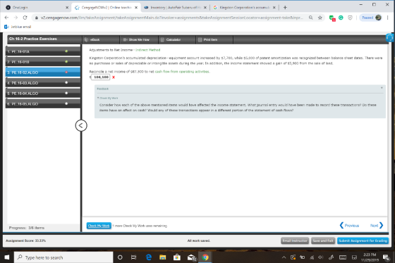 - DX OneLogin CengageNow Online teachinx Inventory AutoFair Subaru of H: X G Kingston Corporations accumula X + v2.cengageno