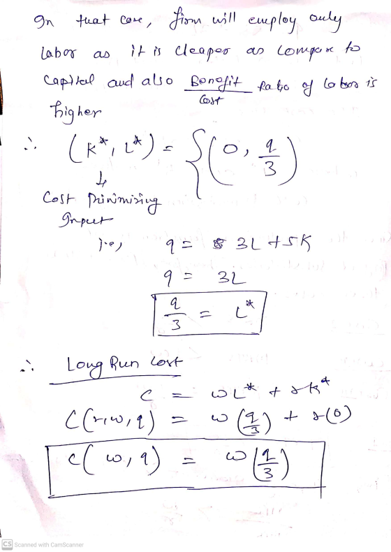 Labo be to gn that core, from will employ only it is cleaper compose capital and also benefit fato of toboos is higher (k 2*)