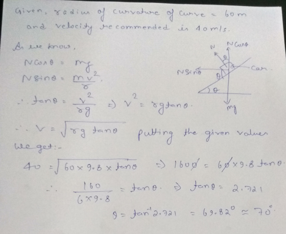 Given, a di Cunvatne 60 m Curve and velcishy he commended i 4omls. NanA e knous, NGon Can 2 tano Mi V tene the voluer tven e