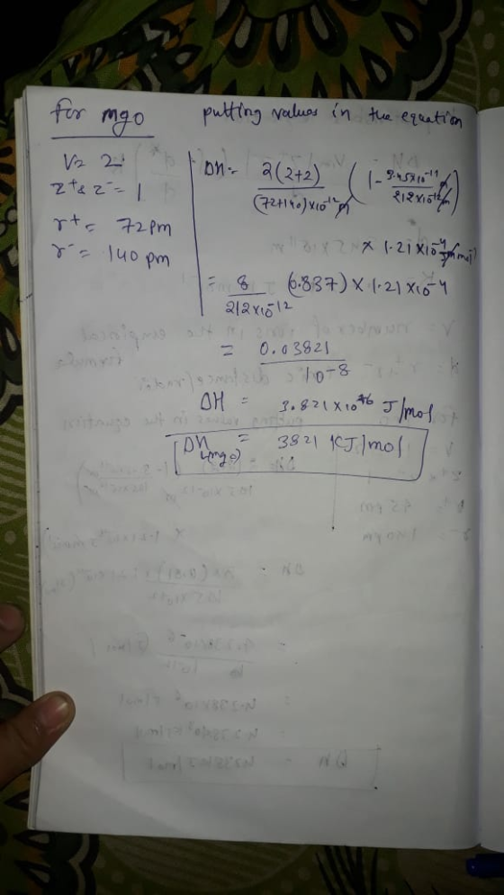 for mgo putting values in the equation V2 2 6 ton. 2 (2+2) 1-3.45710th of at&z=1 (72+140) 410th of {12x15th rta 72pm ja luopm