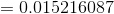 = 0.015216087