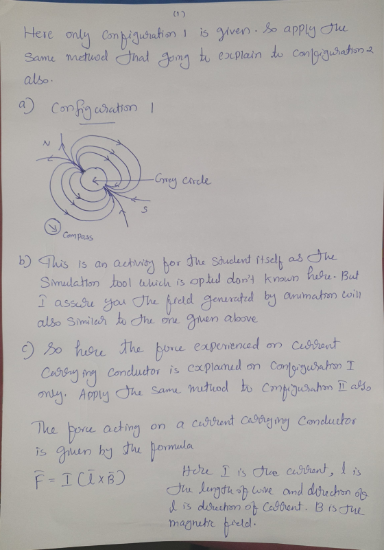 (9) Here only configuration same method that going is given. So apply the to explain to con ligerations also. a) Configuratio