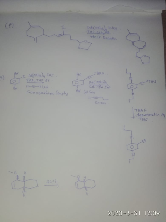 pd (rph34 Koleg Heck Reaction Tips 9. Por I papphs), Cur TEA, THE RT Poppholy W TEATHE Sonogashisa Couply - Par (2) Son Exten