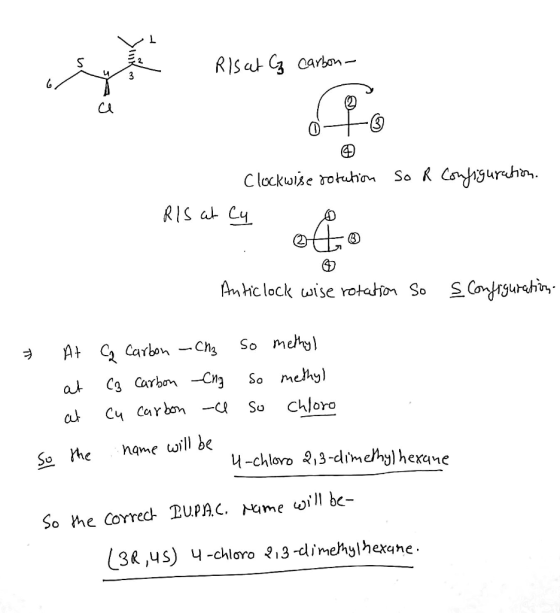 RISat C3 carbon- 3 CA So Coigurh C lockwise totuhion RIS a Cy Anhic lock wise rotaton So SCongurahin So mehy A C Carbon -Chg