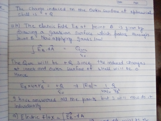 Date Page o 3 is +een bt- auukian uinta-gaukian-Aunfac.which The will be t since ttu induad hasges Hence 2. sanswerad al the