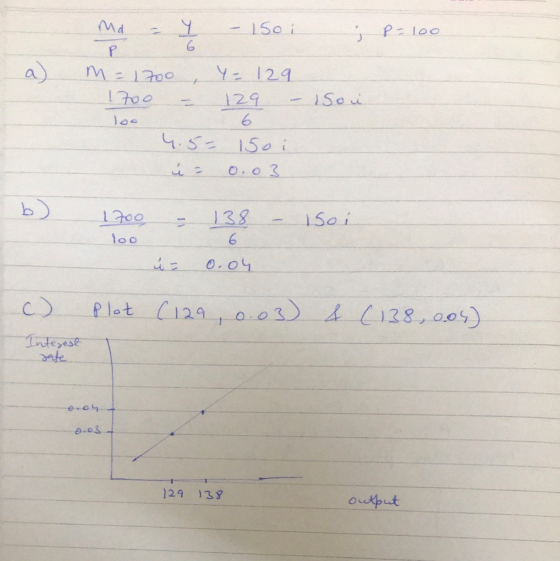 ma - I - 150i ; P=100 a) m = 1700, Y = 129 1700 - 129 - Soi loo 4.5= 150i ů = 0.03 b) - - 1501 1700 loo 138 6 0.04 - ú= ) Plo