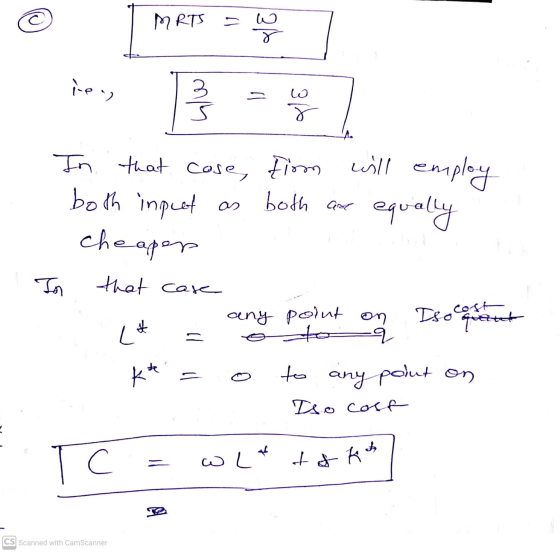 MRTS r ره ما w ماما PIE In that case, both are both input from will employ equally as cheapers Ton that case any point on -q