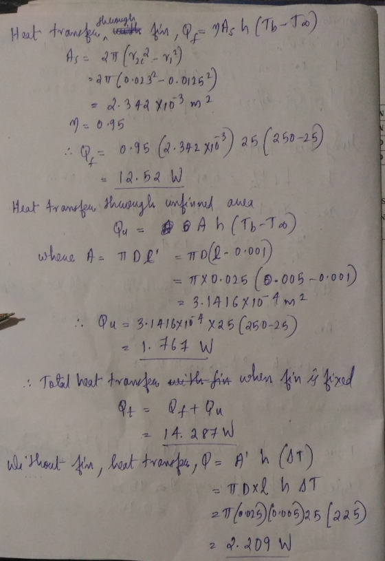 thliaugh Haet tronef, e fin, - 9Ah (Tb-1Ta) As 27(,-) av (0.023-0.0125) 2.344 Y103 m M=0.95 ,As h (Tb-Tw) 1. -3. 2. 0 15 (.39