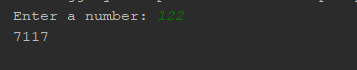 Enter a number: 门.13