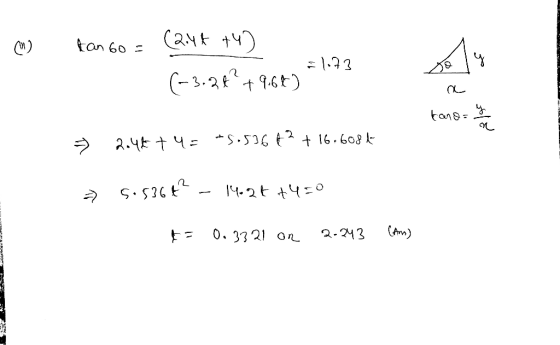 ( tan 60 = (2.48 +40 = 1.73 (-3.3% +9.66) lu a tano= 3) 2.44 + 4 = -5.53663 + 16.6084 > 5.53642 - 14-27+450 t = 0. 3321 on 2.