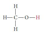 Image for Which of the protons shown in red is more acidic?