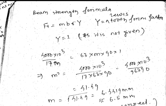 Beam suengdorimula Lewis 人 = Ynturodforn far Y1 5 Hs not ven) t 41-49 .319mm 6.5 mn 「ろと49