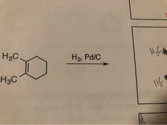 Насл H2, Pd/C ер ме, Нас