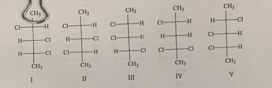 (CH₃ CH₃ CH₃ CH₂ CH3 a TH a Ha Ha Ha Ha Ha a H HH at 1- ci c— H H- ci ci- ai C14H CH3 CH3 CH3 CH3 III IV