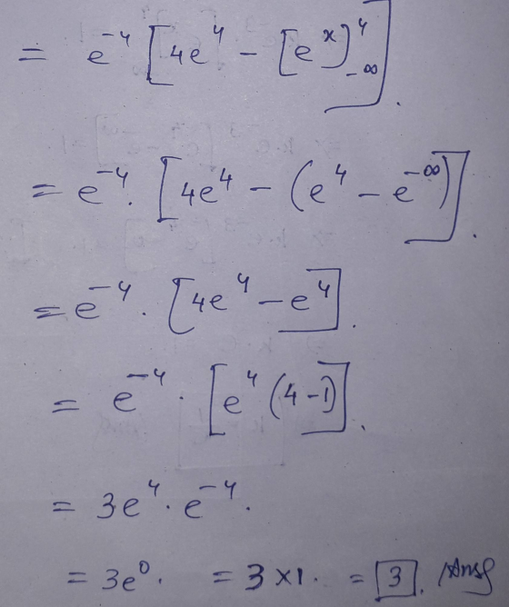 - e [ (-3. = 3e. è. = 36 = 3x1 = (3) Ausf. (1