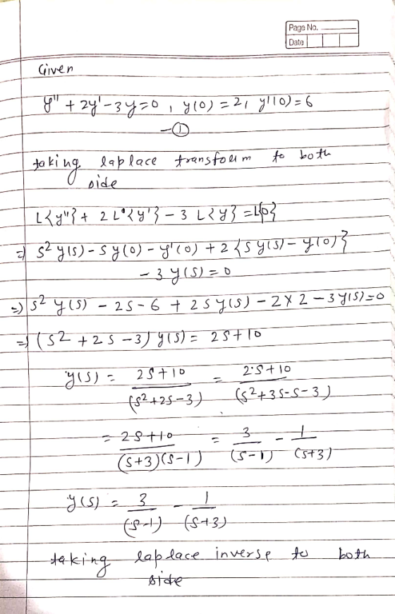 Page No. Date Given (#-リー(s+ 3)